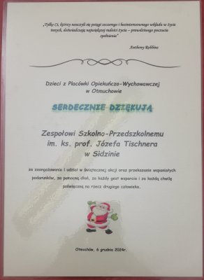 zdjęcie do
														 artykułu: Mikołajkowa akcja harytatywna
