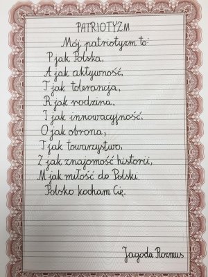 zdjęcie do
														 artykułu: Konkurs „Patriotyzm jest w nas”