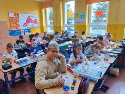 zdjęcie do
														 artykułu: „W krainie twórczości plastycznej”. 