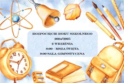 zdjęcie do
														 artykułu: Rozpoczęcie roku skzolnego 2024/2024