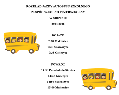 rozkład jazdy autobusu