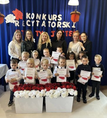 zdjęcie do
														 artykułu: Konkurs Recytatorski - Przedszkole Młodych Patriotów 