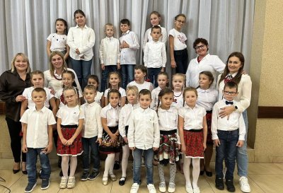 zdjęcie do
														 artykułu: Otwarcie Muralu na ścianie Gminnego Domu Kultury w Sidzine